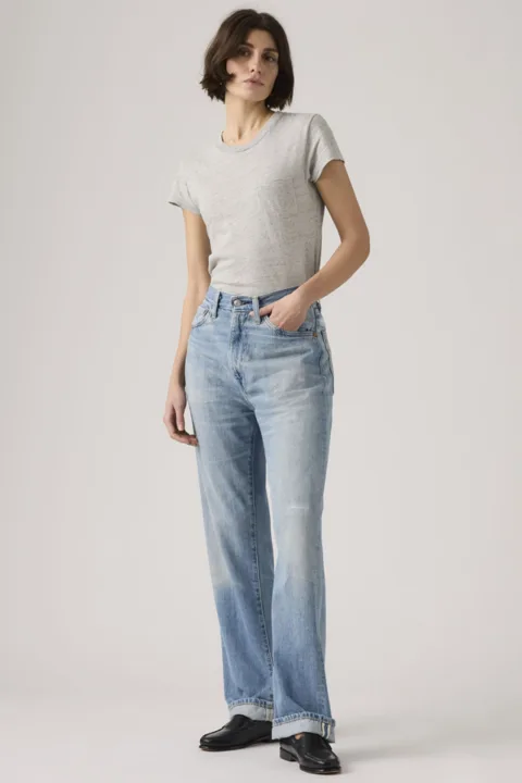 Levi's Vintage Clothing Jean 701 1950 - Femme - Bleu / Rock Island - 31X30