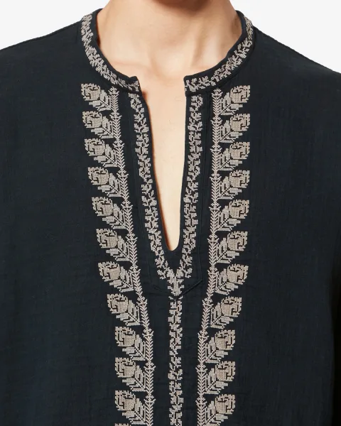 Blouse Cizalie - Homme - Noir Délavé - Taille XL