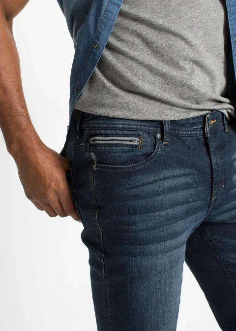 Bermuda en jean extensible, slim