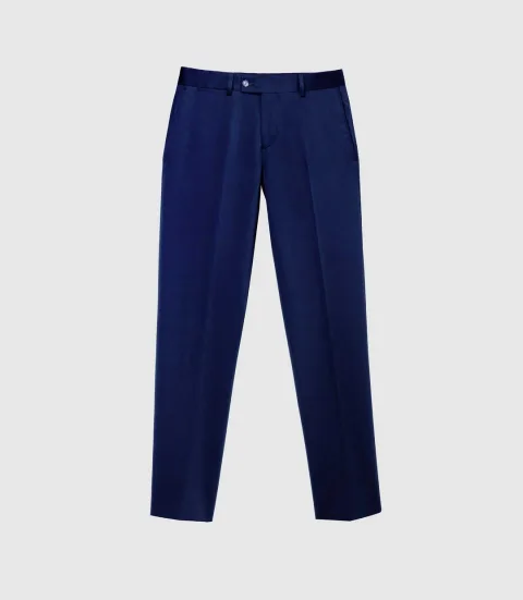IZAC - Pantalon ville tissu techniqe bleu ''Inaout''
