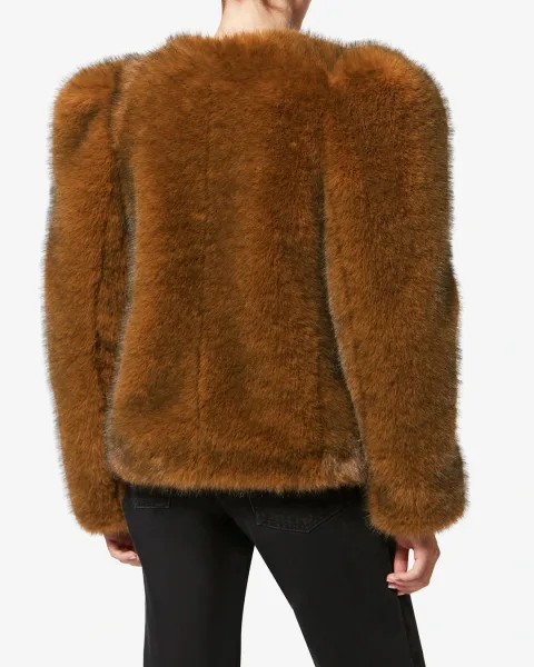 Manteau Bahria - Femme - Écru Et Noir - Taille 40
