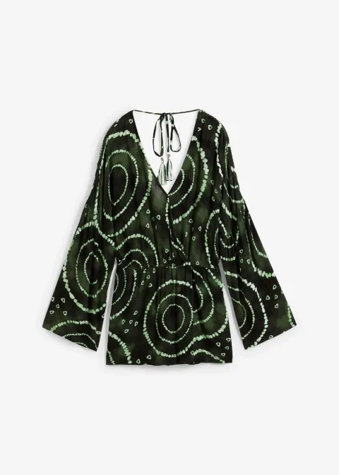 Combishort en viscose fluide