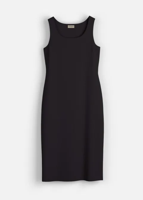 Robe à bretelles en coton extensible