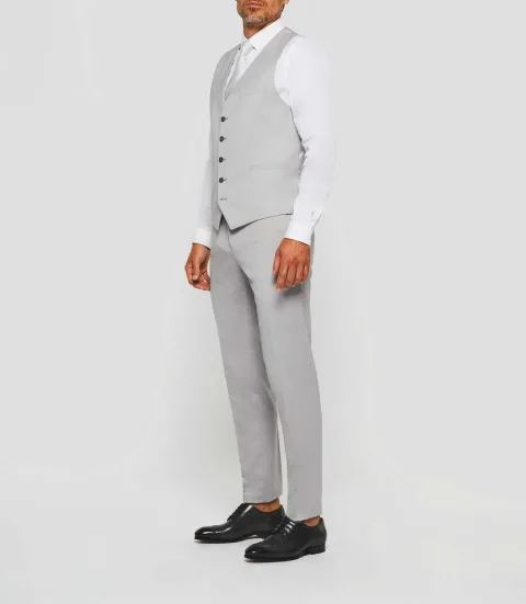 IZAC - Gilet de costume gris ''Jfaki''