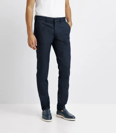 IZAC - Pantalon slack marine