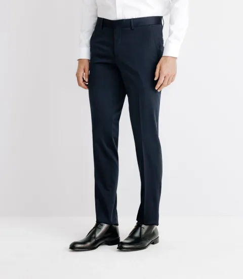IZAC - Pantalon ville tissu technique marine