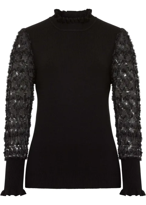 Pull doux à col roulé