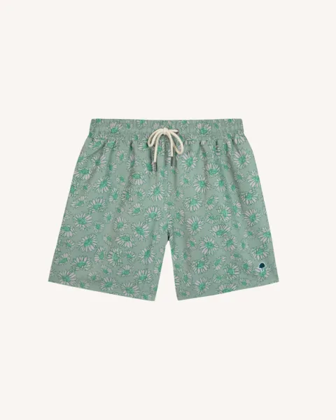 Short de bain vert clair et multicolore - MIMIZAN