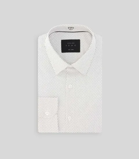 IZAC - Chemise fantaisie blanche