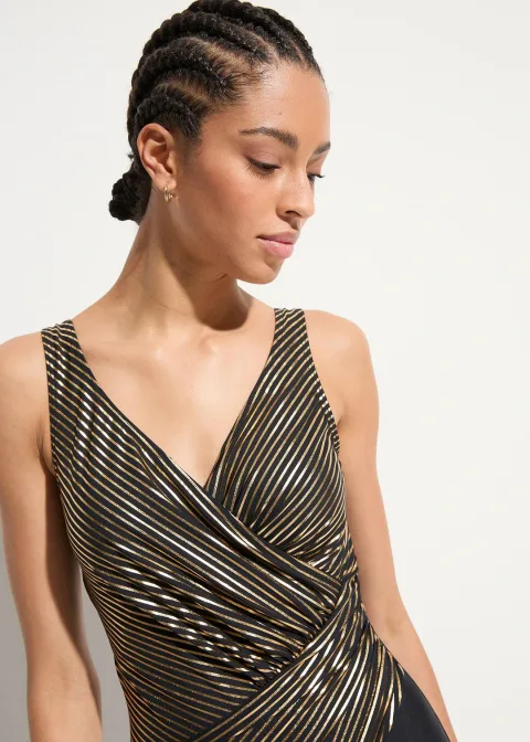 Maillot 1 pièce sculptant, maintien modéré