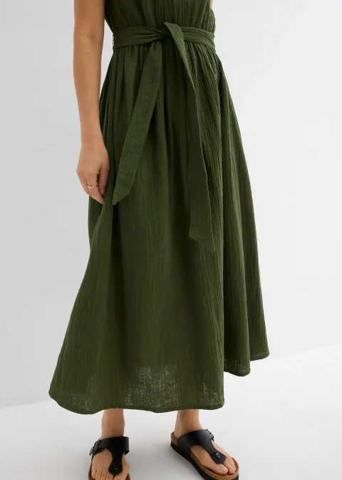 Robe midi 100% coton