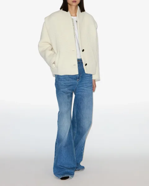 Veste Drogo - Femme - Écru - Taille 40 - Marant Étoile