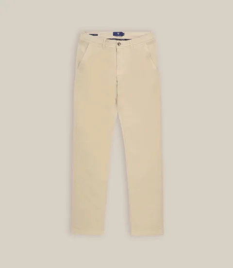 IZAC - Pantalon coton stretch mastic