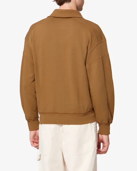 Sweatshirt Malone - Homme - Camel - Taillexl