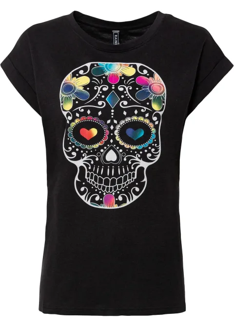 T-shirt doux en viscose mélangée