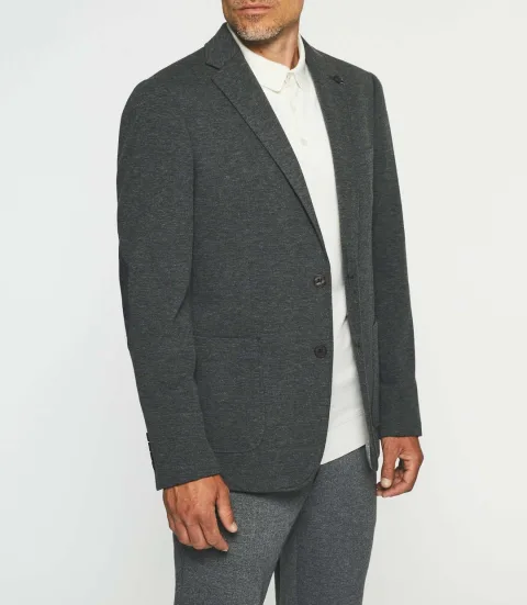 IZAC - Veste casual grise DUNK