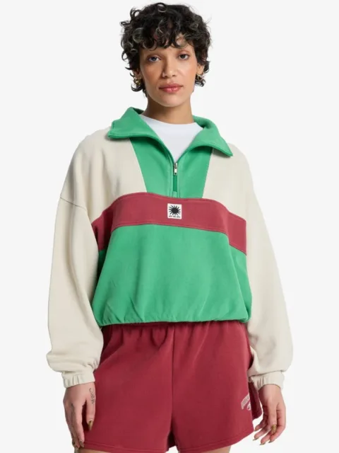 Paz - Sweat demi-zip pour Femme Blanc