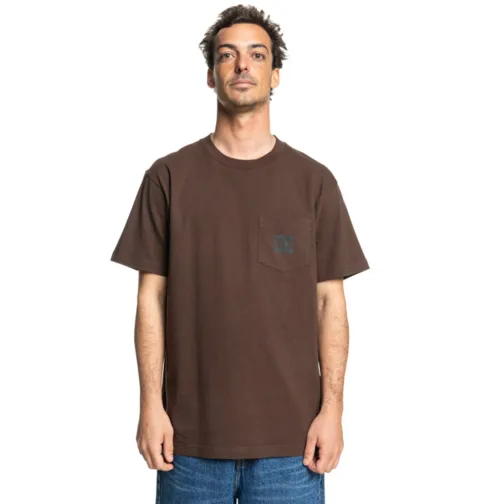 Star Pocket - T-shirt à manches courtes Marron Homme