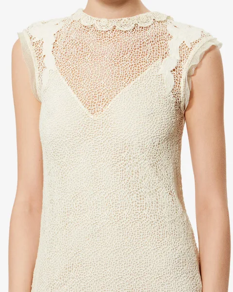 Robe Delvine - Femme - Écru - Taille38
