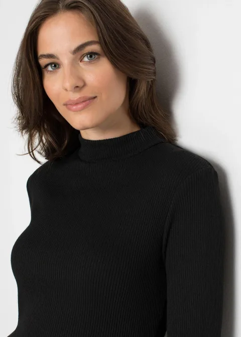 Robe courte et fluide en viscose mélangée
