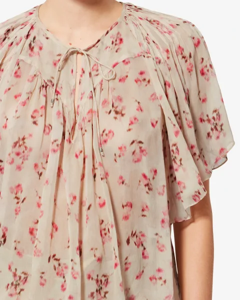 Blouse Neslya - Femme - Beige - Taille 44 - Marant Étoile