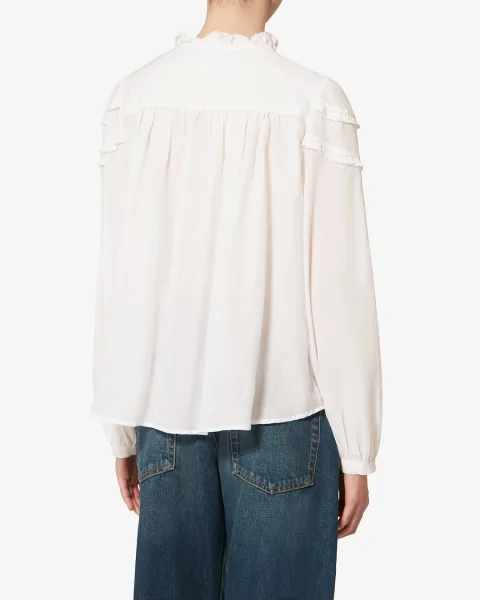 Top Christa - Femme - Blanc/blanc - Taille42 - Marant Étoile
