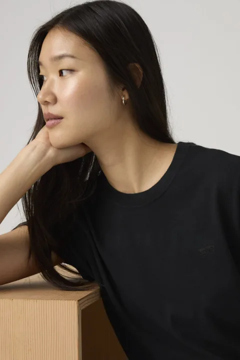 Levi's T Shirt En Coton Favorite - Femme - Rose / Crystal Pink - 2XS