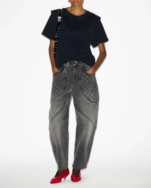 T-shirt Zelitos - Femme - Noir - Taille XL