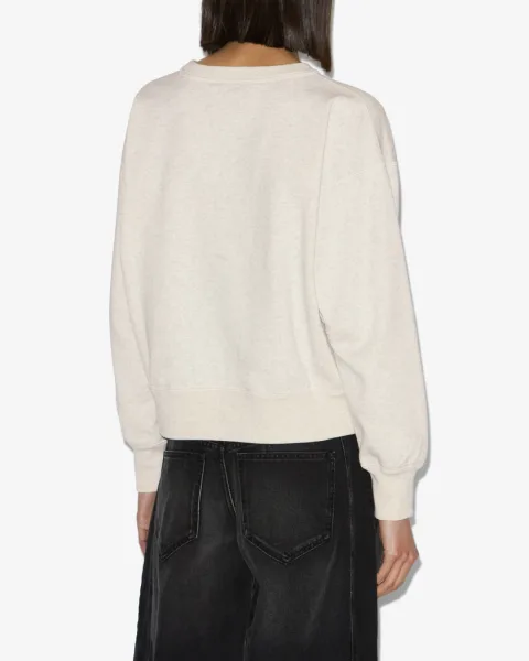 Sweatshirt Mobyli - Femme - Écru - Taille 44 - Marant Étoile