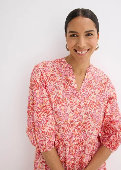 Robe midi en coton léger