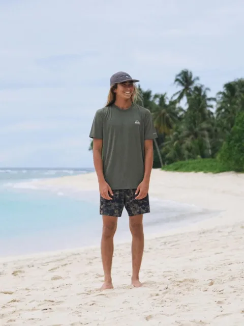 Highline Amphibian 17" - Boardshort Amphibian Vert Homme