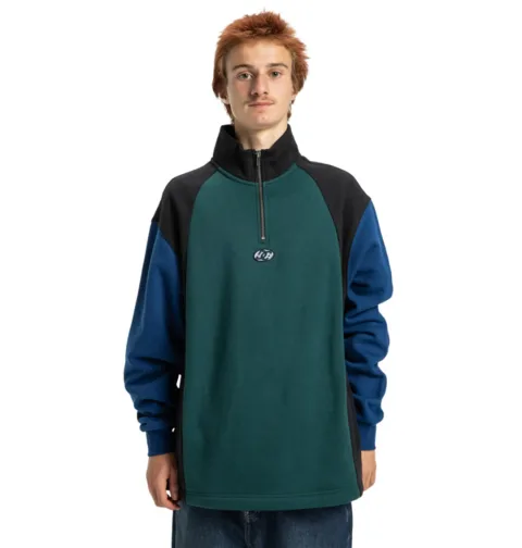 Maestro - Polaire 1/4 Zip Vert Homme