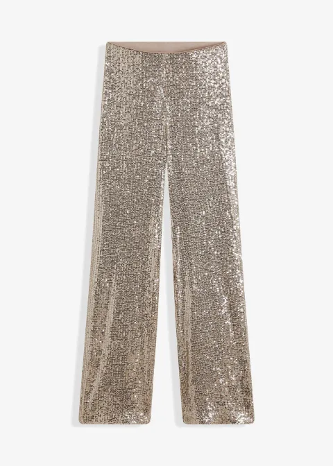 Pantalon en jersey à sequins