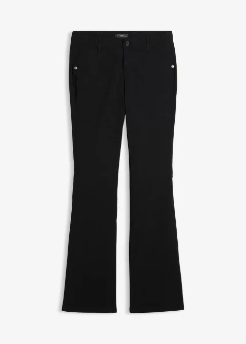 Pantalon bootcut en bengaline extensible