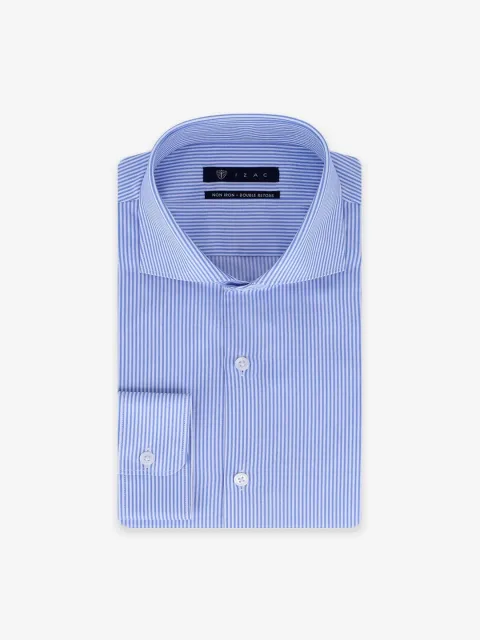 IZAC - Chemise ville non iron ciel