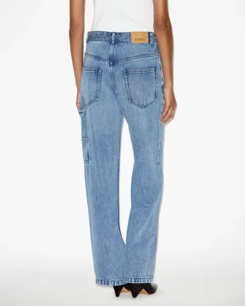 Pantalon Bymara - Femme - Bleu Clair - Taille 42