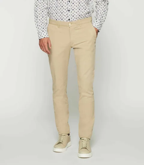 IZAC - Pantalon slack slim mastic