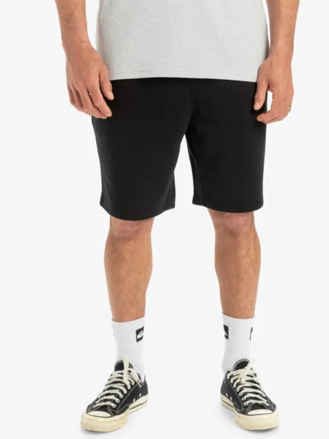 Salt Water - Short à taille élastique pour Homme Noir