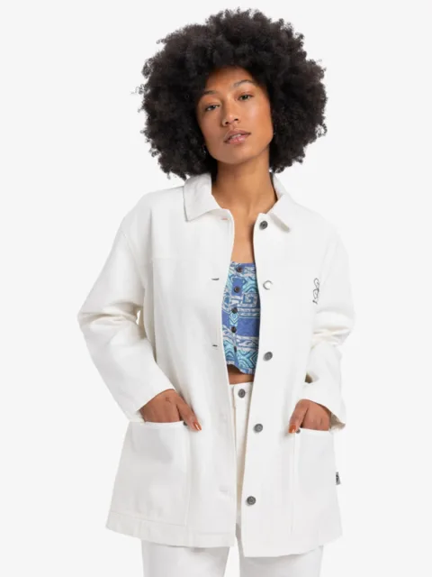Workwear - Veste workwear pour Femme Blanc