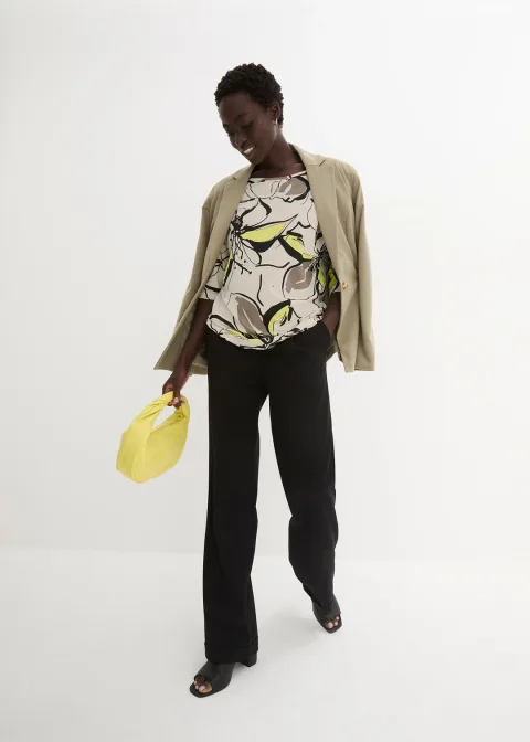 T-shirt à imprimé floral