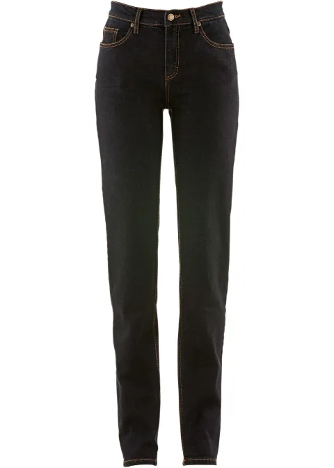 Jean Mom taille mi-haute, long