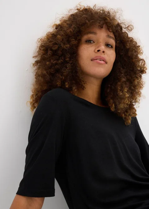 T-shirt long en viscose douce
