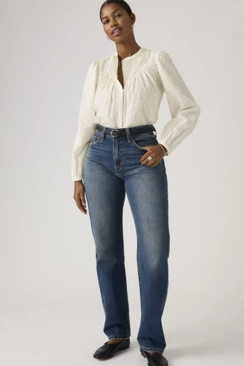 Levi's Jean Easy Dad - Femme - Noir / Rebel Edge - 33X32