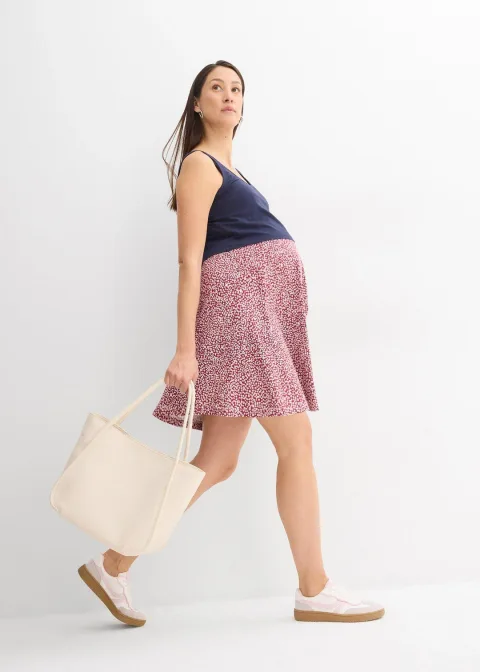 Robe de grossesse et d’allaitement en jersey coton