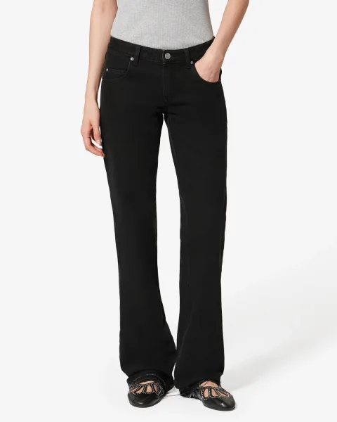 Pantalon Denala - Femme - Noir Délavé - Taille 42