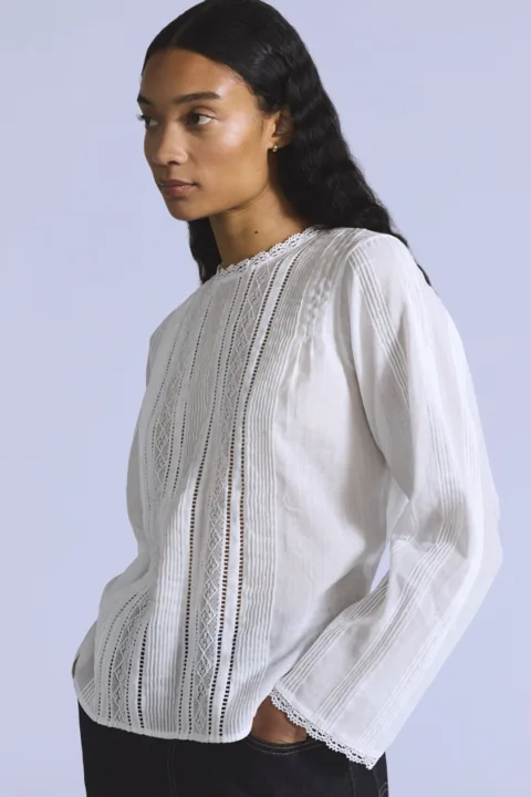 Levi's Blouse Palmo - Femme - Blanc / White - XS