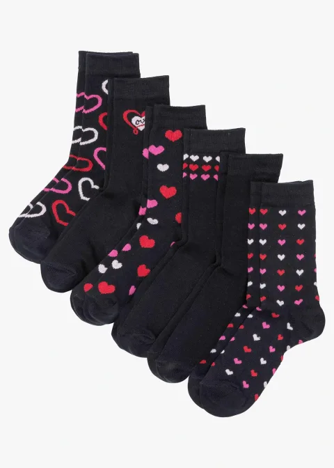 Lot de 6 paires de chaussettes