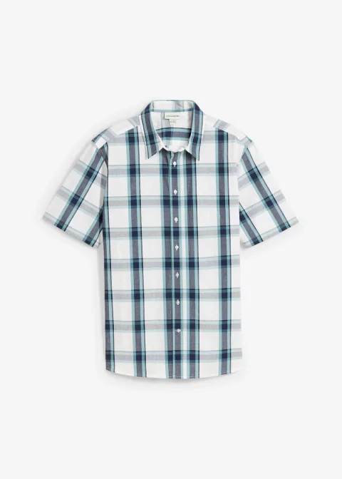 Chemise manches courtes 100% coton