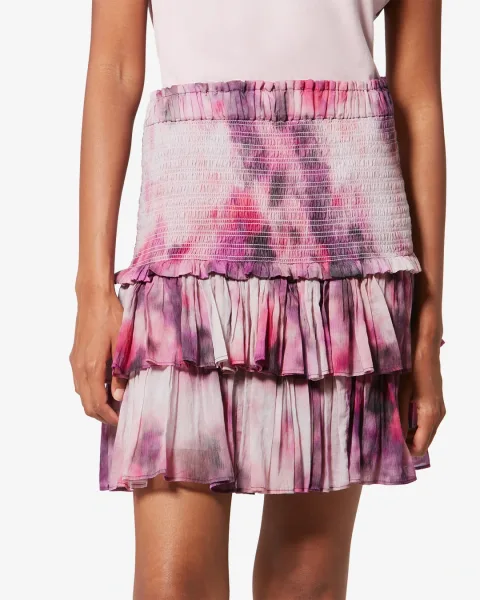 Jupe Naomi - Femme - Rose - Taille 42 - Marant Étoile