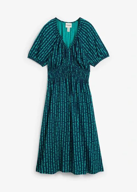 Robe midi en viscose douce